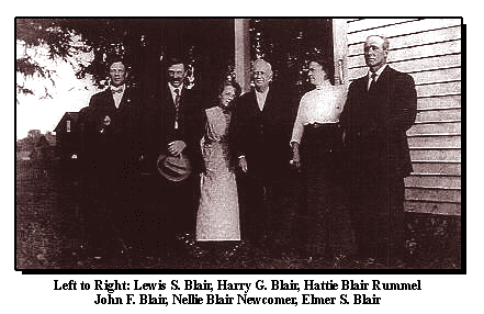John F. Blair family